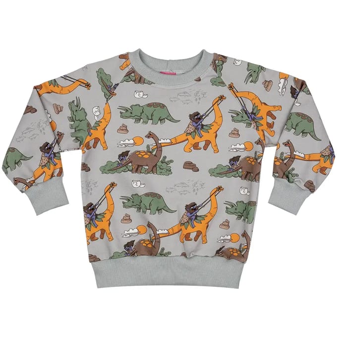 Junior Sweatshirt Raspberry Republic Dino Riders