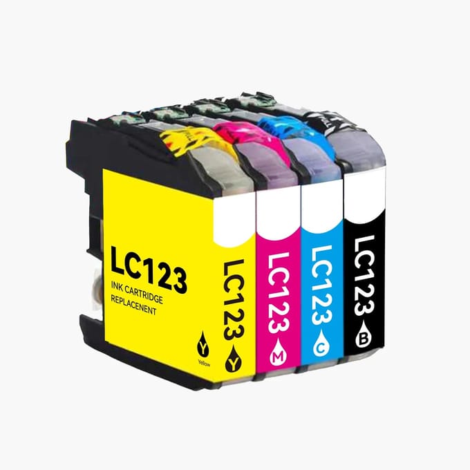 Voordeelset - Vervanger voor Brother LC-121/LC-123 XL
