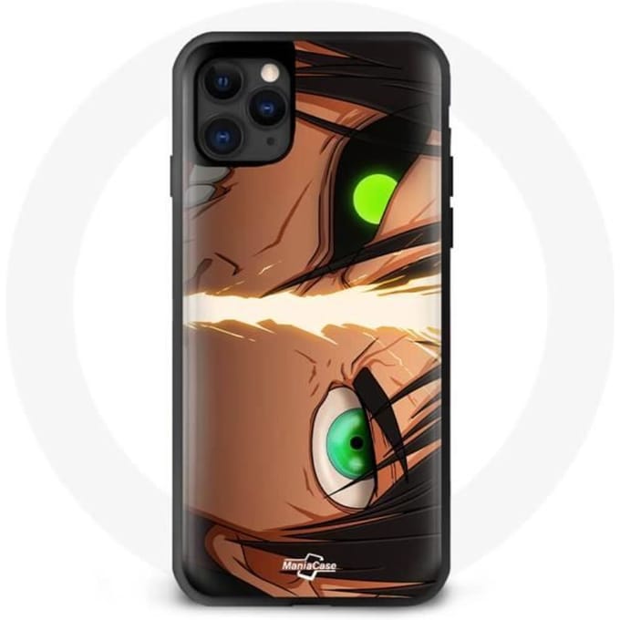 Coque Iphone 12 Mini Eren Yeager Attack on Titan housse Anime - Maniacase