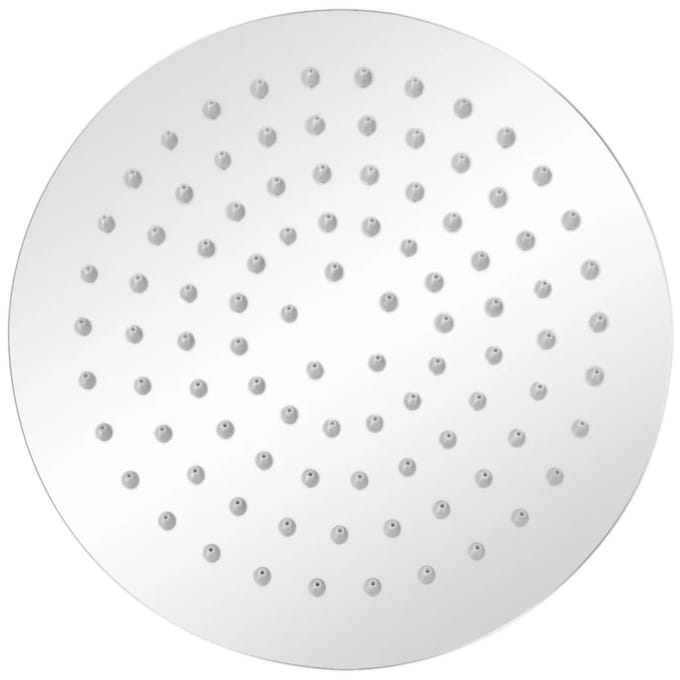 vidaXL - Regendouchekop - rond - 20 - cm - roestvrij - staal