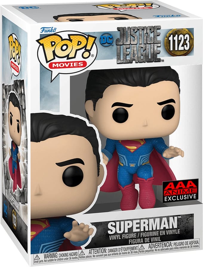 Funko Pop! DC Comics: Justice League - Superman Exclusive AAA Anime