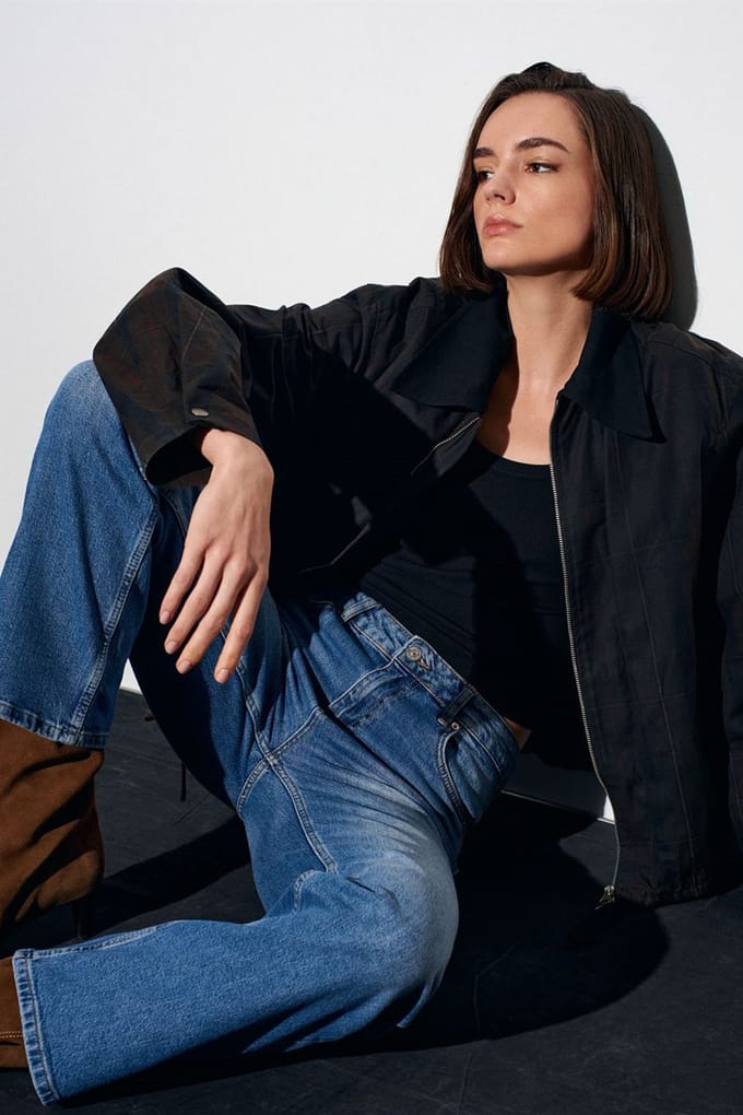 Vrouwen Hoge Taille Wijde Jeans