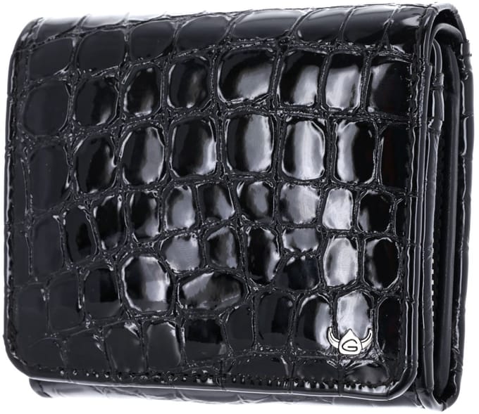 Golden Head Leren portemonnee Cayenne RFID Protect RV-Börse 3335 Schwarz zwart