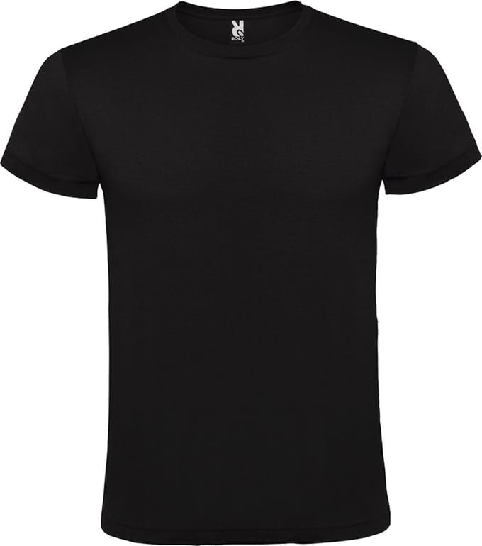 Zwart 10 pack t-shirts Merk Roly Atomic 150 maat M