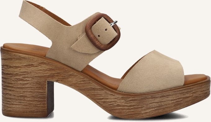 STEFANO LAURAN 930 Sandalen - Dames - Beige - Maat 40