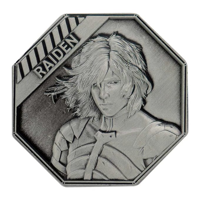FaNaTtik Metal Gear Solid 2 Collectable Coin Raiden Limited Edition Coins