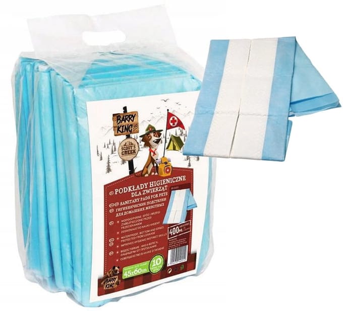 Barry King - Hondentrainingsmat - 45x60 cm - 10 stuks - Absorberend en Waterdicht