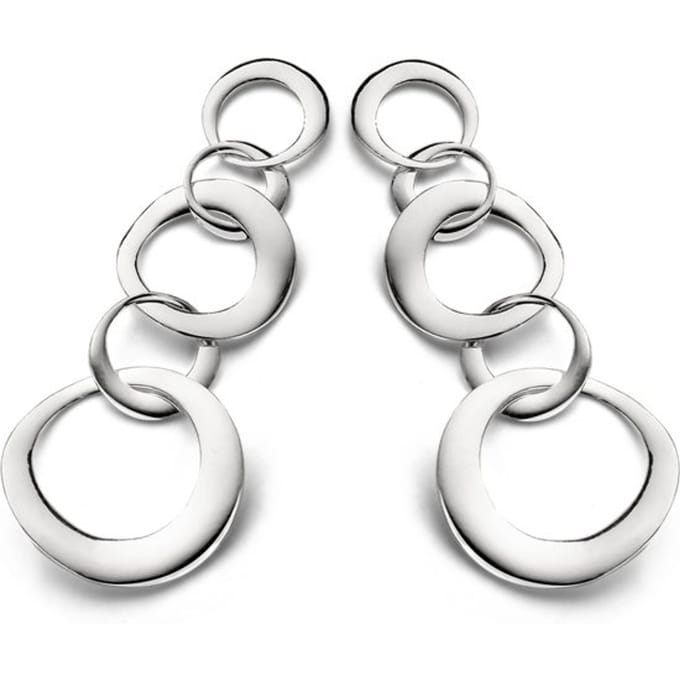 Casa Jewelry Oorhangers Noble - Zilver