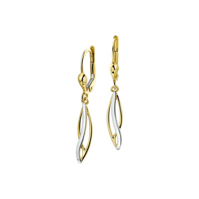 Marie-Celeste Oorhangers Brisur Haak - Goud