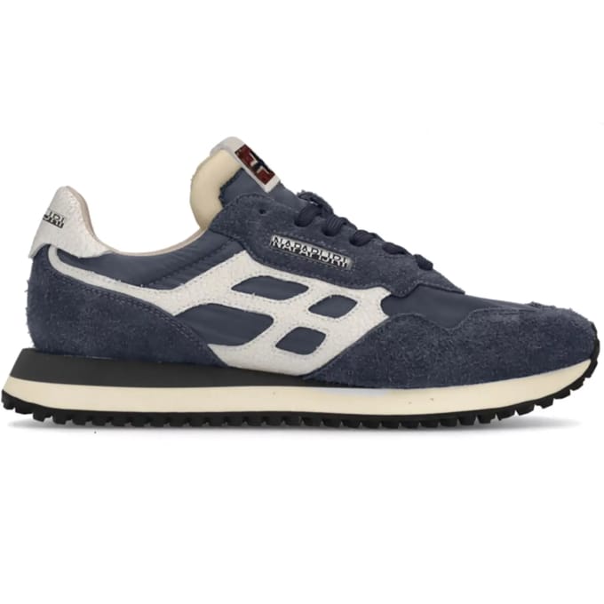 Napapijri Heren Element Suede Sneakers Blu Marine