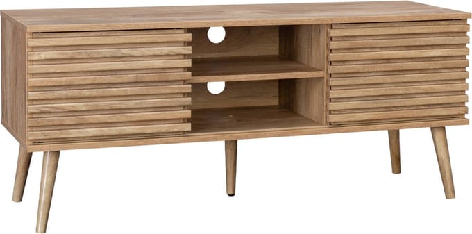sweeek - Tv-meubel, madere, b120 x d39 x h51,5cm