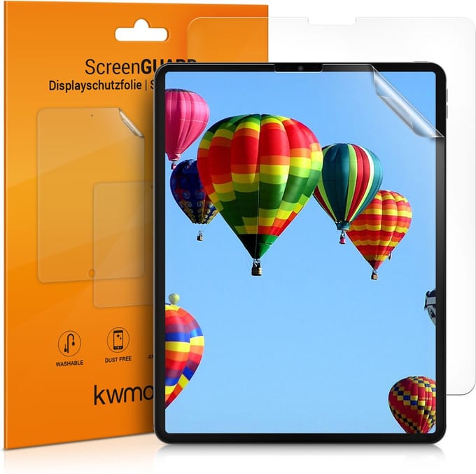 kwmobile 2x screenprotector geschikt voor Apple iPad Pro 12,9" (2020) - beschermfolie voor tablet