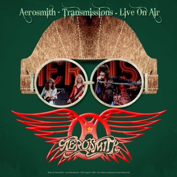 Aerosmith - Transmissions - Best Of Live On Air (LP)