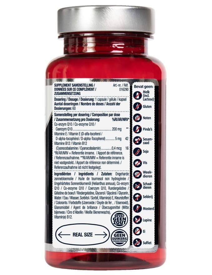 Lucovitaal Q10 Co-enzym 200 mg 60 capsules
