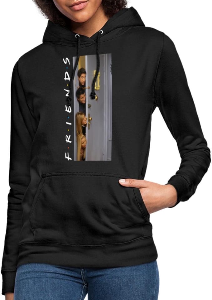 Friends Through The Door Hoodie Dames