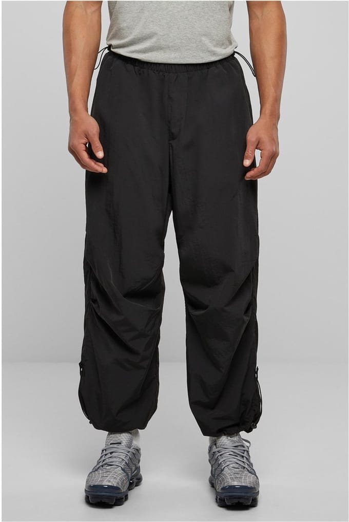 Urban Classics - Nylon Parachute Wijde broek - 3XL - Zwart
