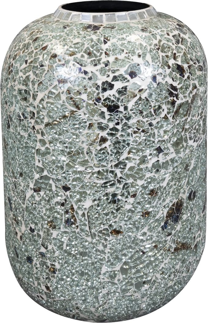 Ter Steege - Metaal Vaas - Multicolour - D36 x H32 cm