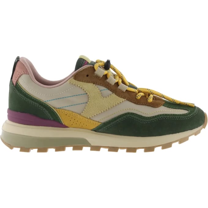 Nylon en suède sneakers Victoria Luna