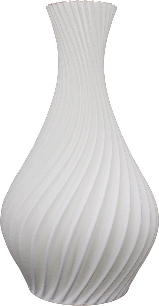 Rome Vaas Wit | 32CM | Woonaccessoires | Home Deco | Binnen Decoratie - Professionele 3D Print - 100% Waterdicht