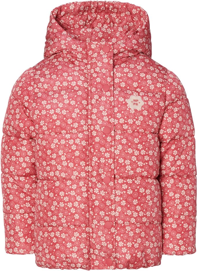 Noppies Jas Neha - Floral Pattern Pink - Maat 110
