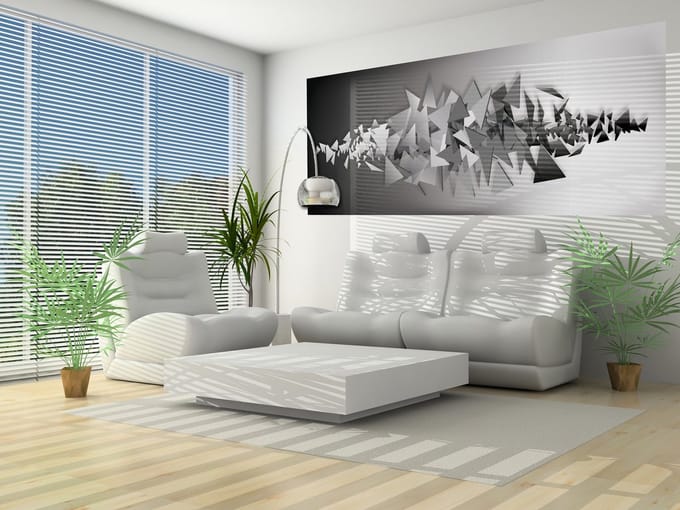 Abstract Modern Design Photo Wallcovering