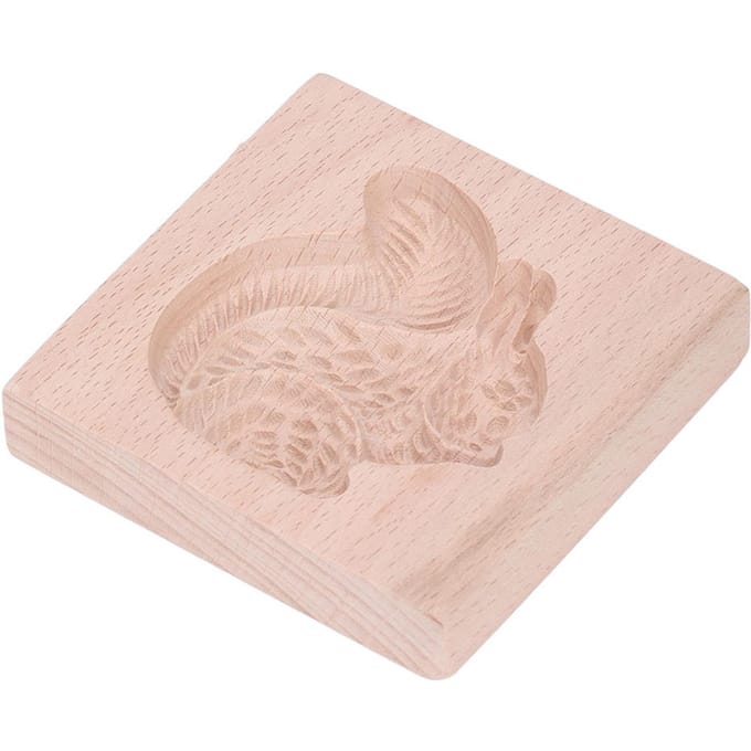 Moule à biscuits en bois de hêtre réutilisable et lavable pour la cuisine Type 2