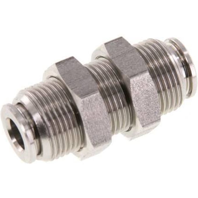 6mm RVS Insteekfitting Schotdoorvoer FKM