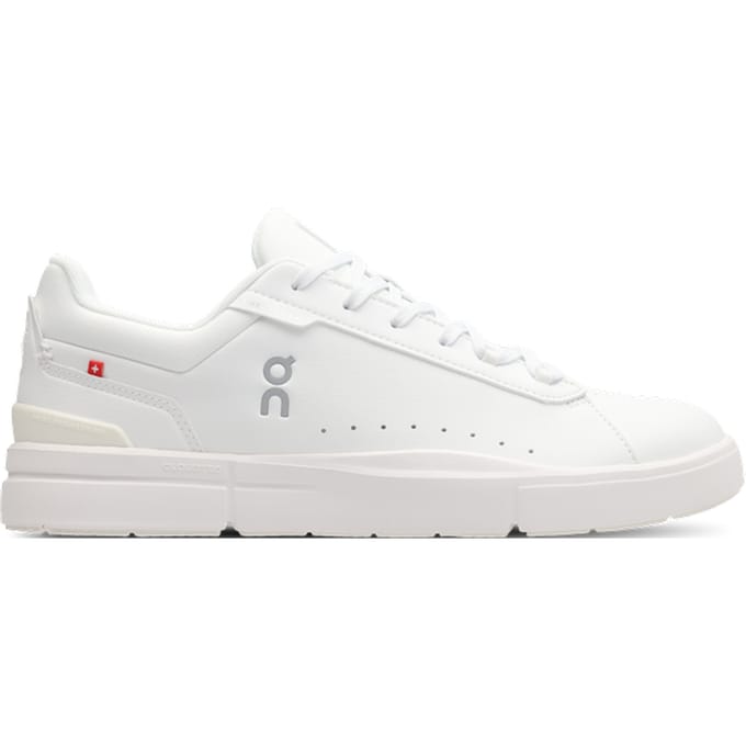 On THE ROGER Sneakers Heren - Wit - Maat 42.5 - Leer, Textil
