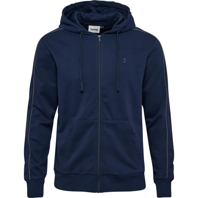 Hooded sweatshirt met rits Hummel Pulse Piping