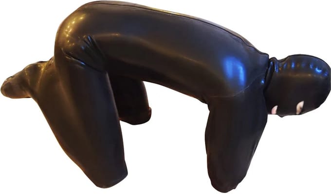 Extreme BDSM bondage pak - Armen en benen - Full body - Leder - Masker