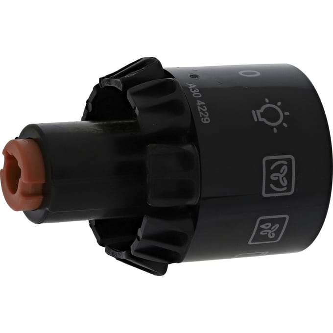 AEG knop, functies, zwart, 9+0 140304229051