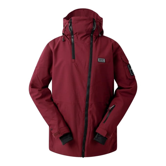 Gnarly waterdichte isolerende gewatteerde ski-jas voor dames