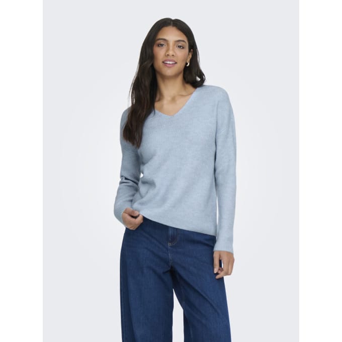 ONLY - ONLCAMILLA V-NECK L/S PULLOVER KNT Dames Vest
