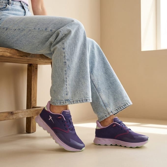 Tamaris Tamaris Nowana Sneakers paars Synthetisch