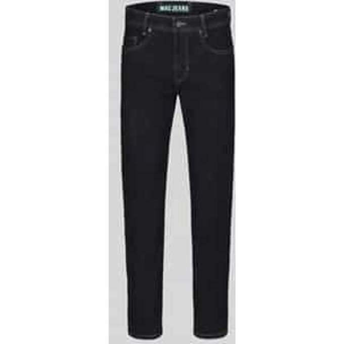straight fit jeans van katoenmix model 'Arne'