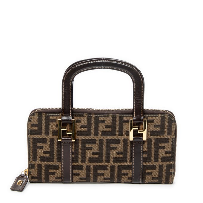 Top Handle Zip Wallet   handtas