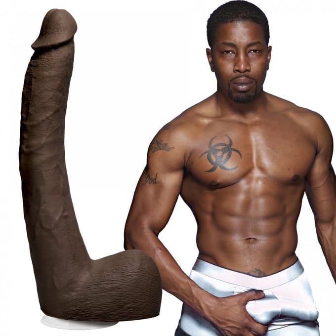 Signature Cocks Isiah Maxwell Realistische Dildo Met Balzak - 22.2 cm