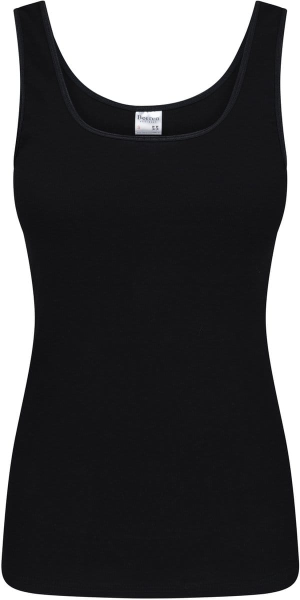 Beeren dames hemd Madonna 1-pack - zwart - Maat XXL