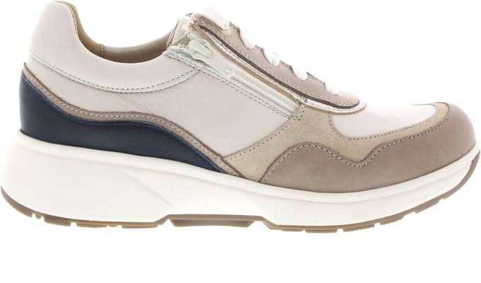 Dames Veterschoenen Xsensible Lima Combi Hx Taupe - Maat 41