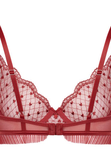 Hunkemöller Niet-voorgevormde beugel bh Cordelie Rood