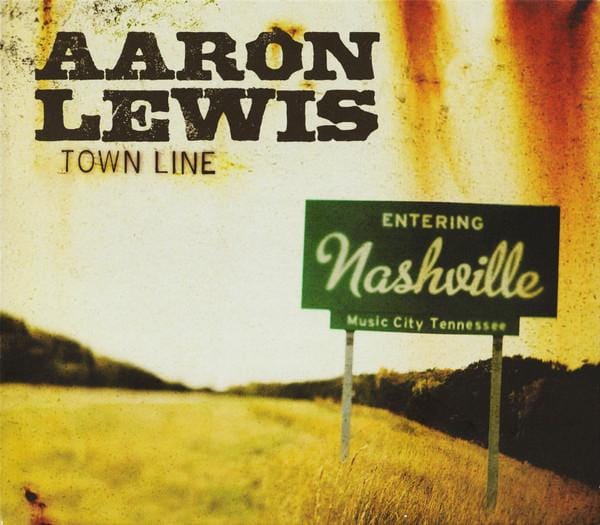 CD AARON LEWIS - Town Line STRV01013 Stroudavarious  2011 VS Country Gebruikt