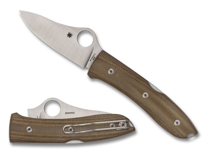 Spyderco Zakmes SpyOpera Brown CPM M39 PE