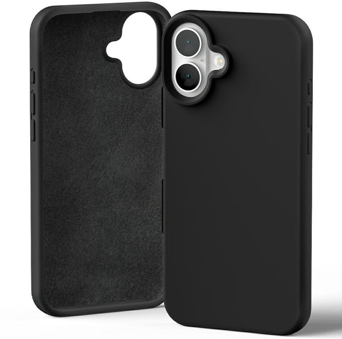 Mercury Silicone Voor Iphone 16 Plus 6,7 Beschermhoesje Met Zachte Coating