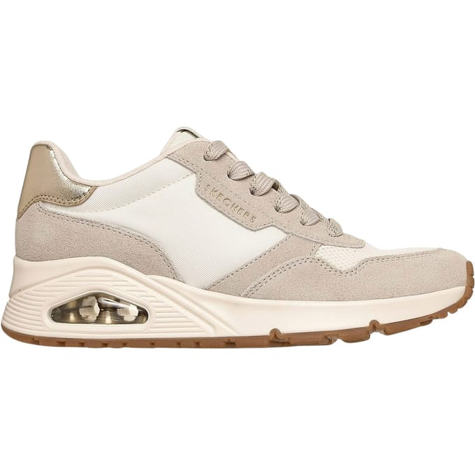 Skechers Uno Dames Sneakers 177856-ofwt - Kleur Wit