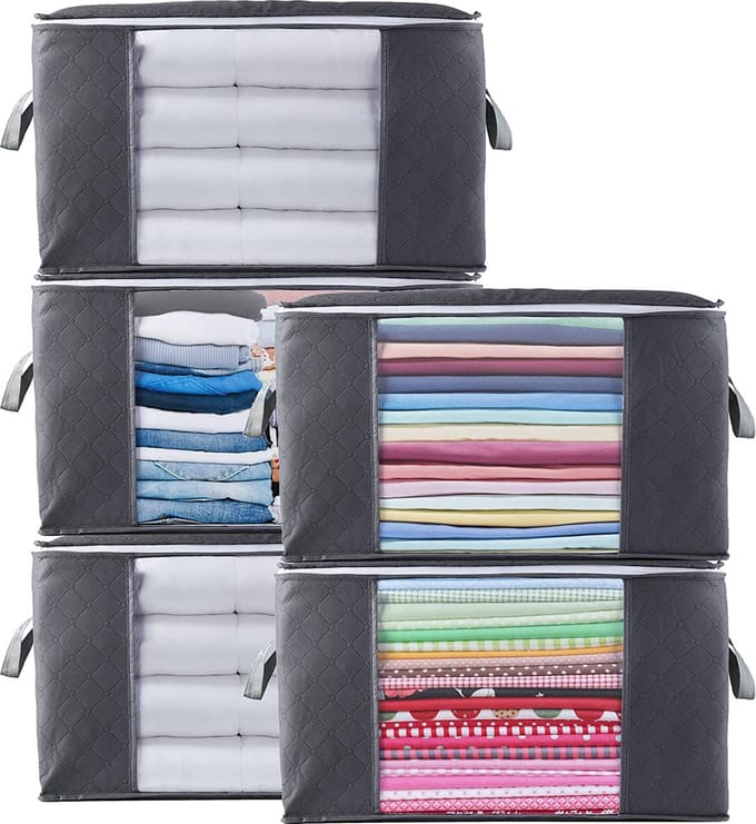 Opbergtas - opbergtas voor kleding - groote opbergtas set - storage bags