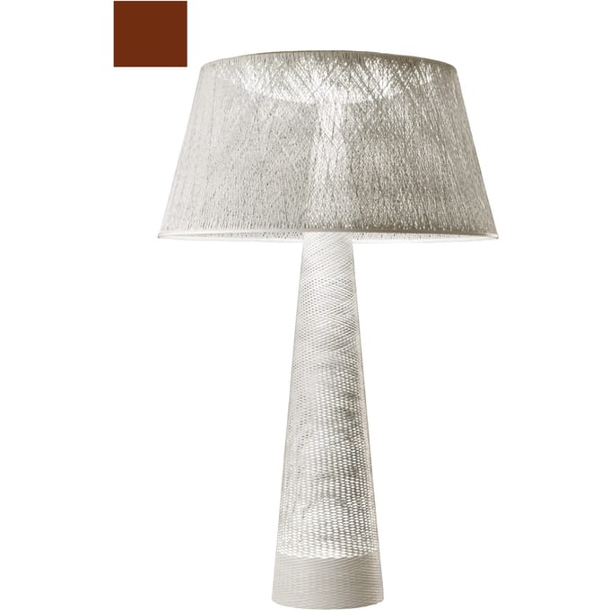 Vibia - Wind Vloerlamp - okerrood - kleine stand - Ø 60 cm
