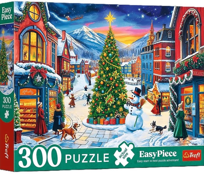 PUZZLE 300 Świąteczne miasteczko 23104 - PUZZEL 300 Kerststadje 23104