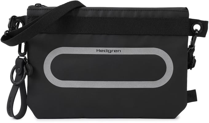 Hedgren Schoudertas Ichi Crossover Coated Black Zwart