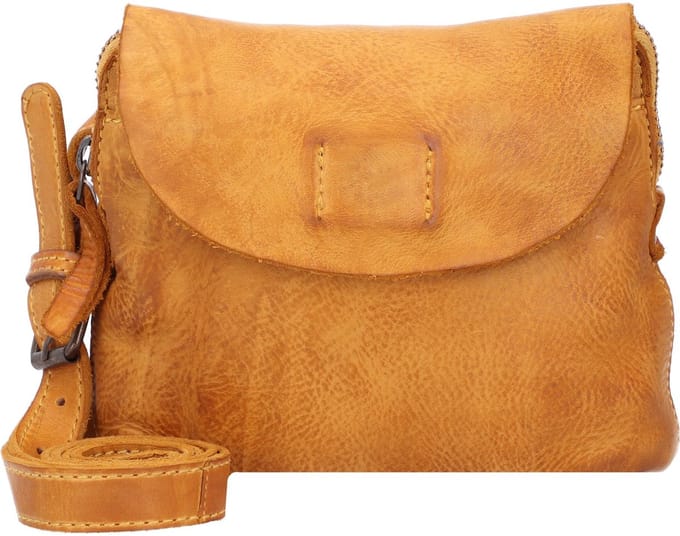 Harold's Submarine Schoudertas Leer 18 cm - Dames - gelb