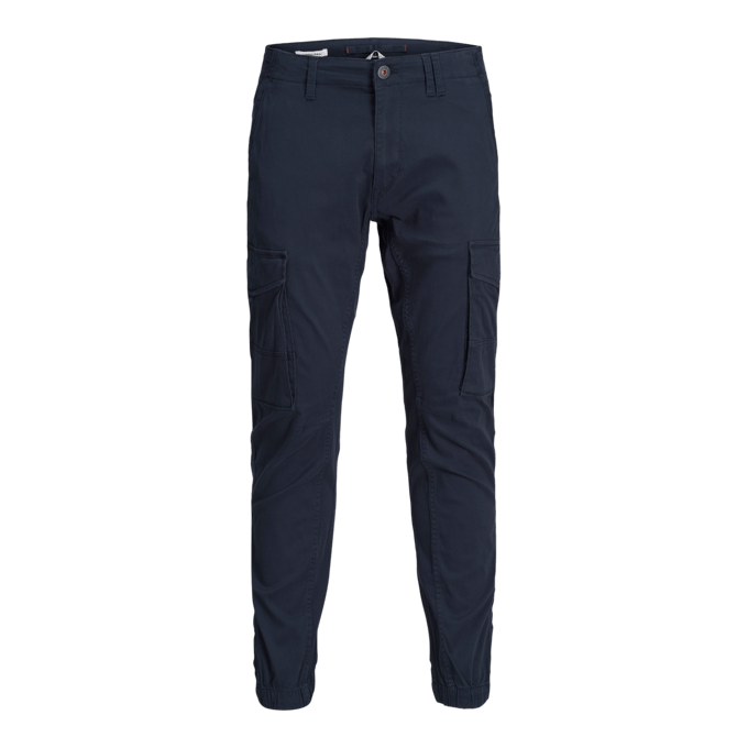 Jack & Jones - Heren Broek Paul Warner Cargo - Blauw - Maat 30/34
